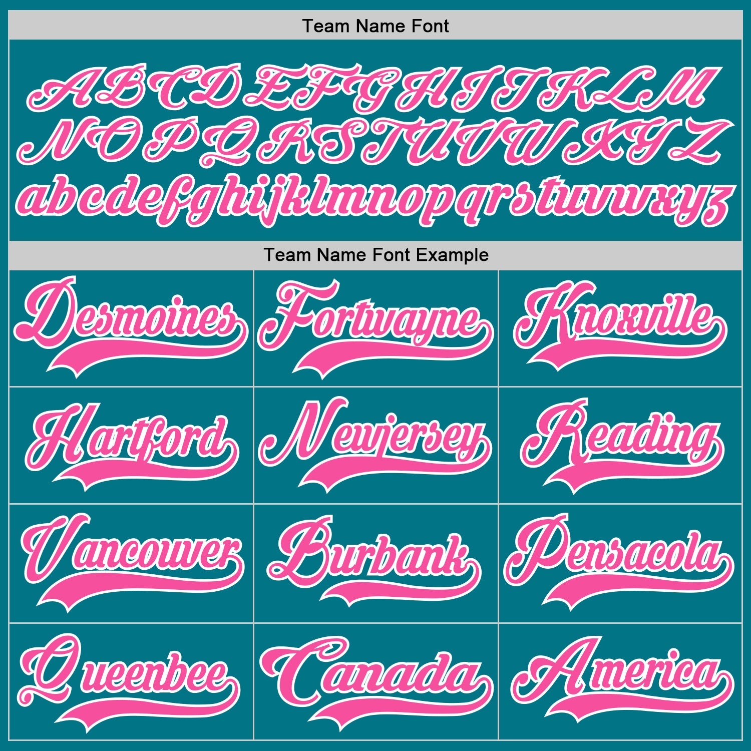 Custom Teal Pink-White Hockey Jersey view 4