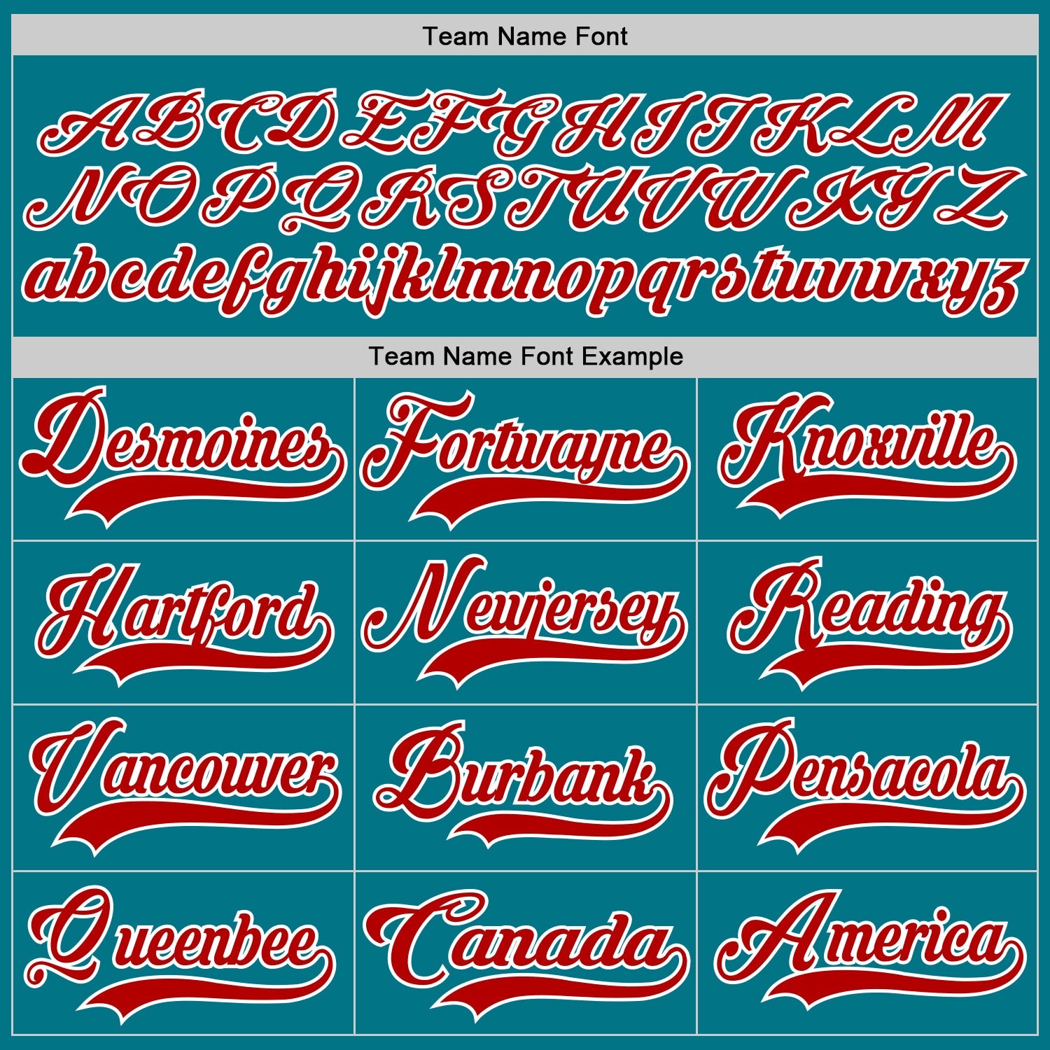 Custom Teal Red-White Hockey Jersey view 4