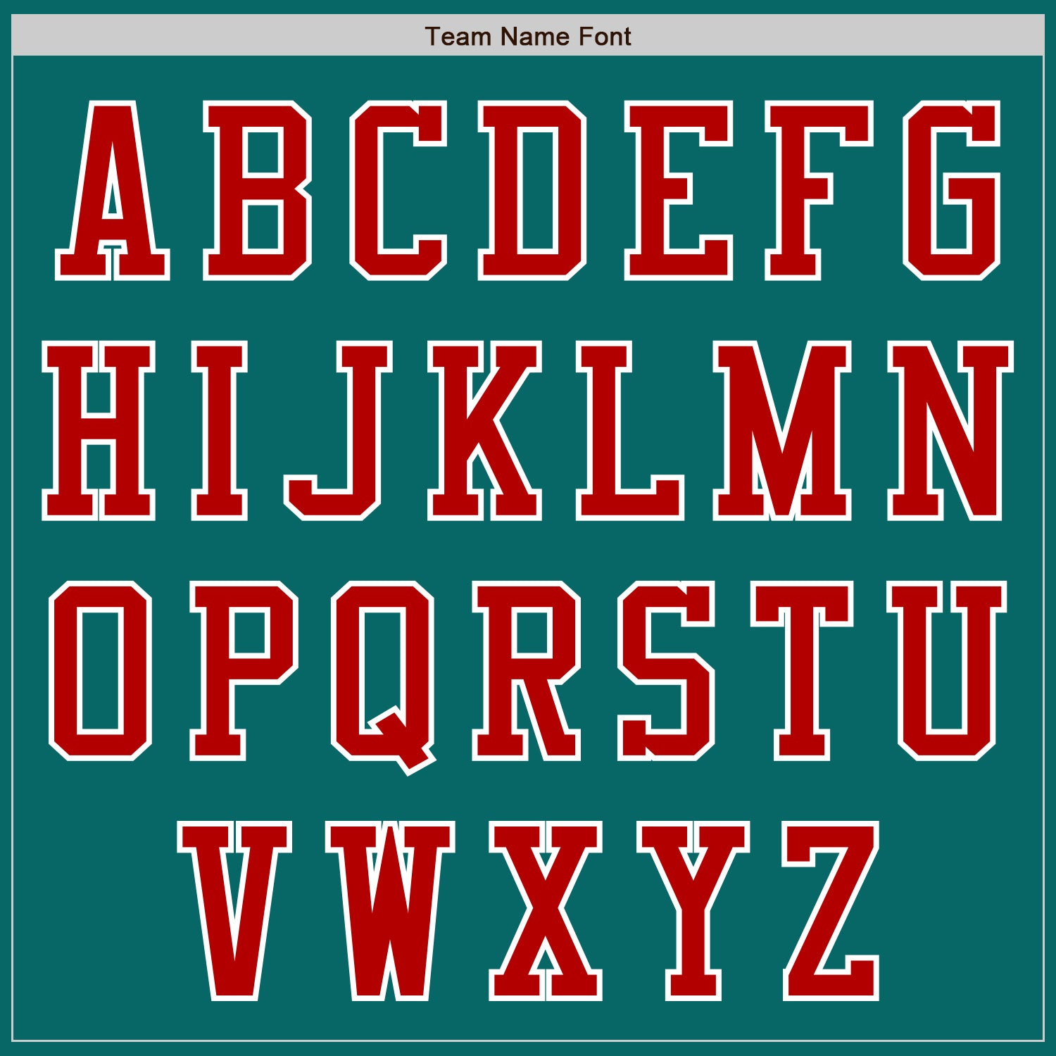 Custom Teal Red-White Authentic Baseball Jersey view 3