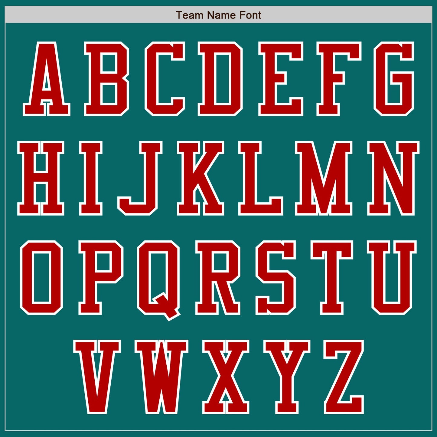 Custom Teal Red-White Authentic Baseball Jersey view 7
