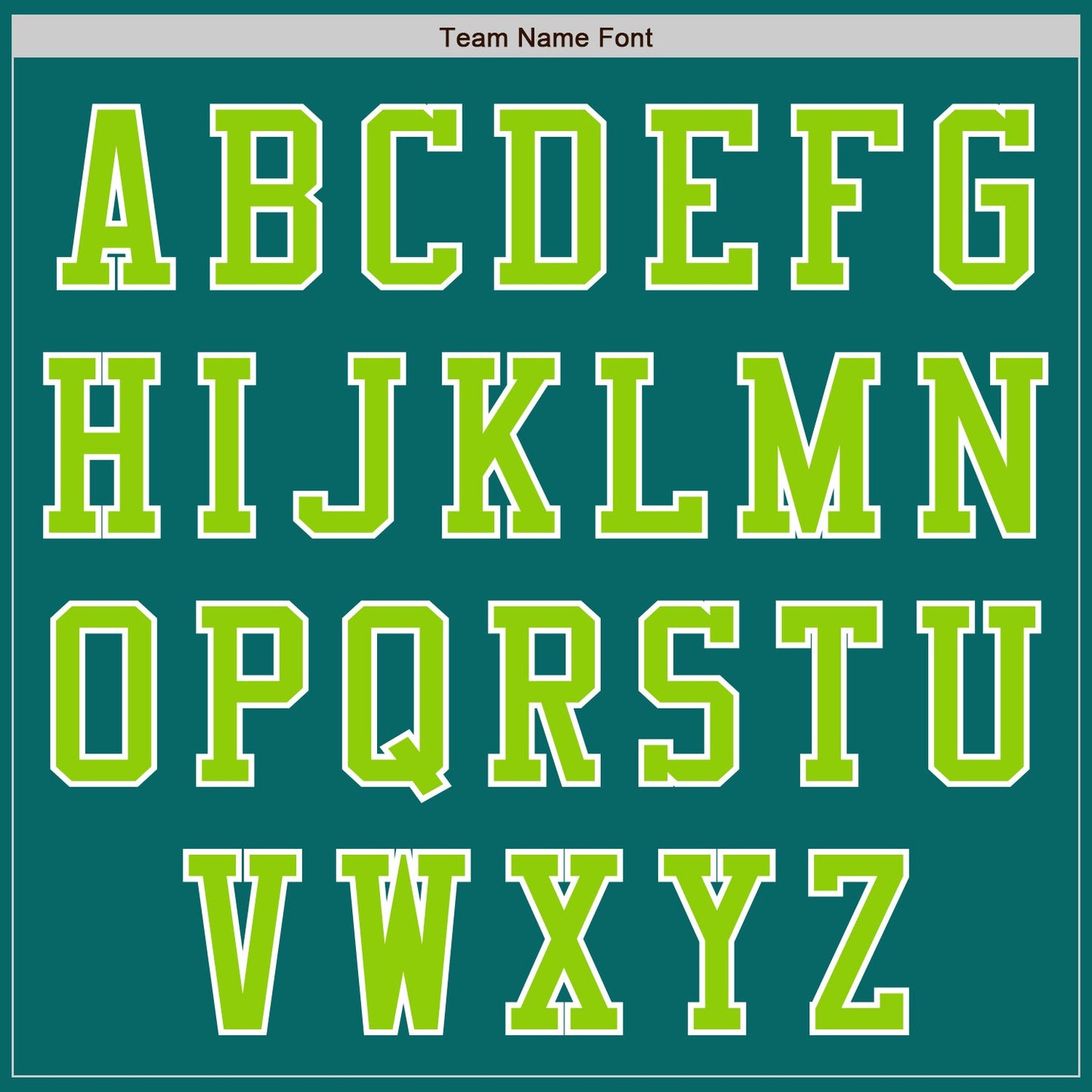 Custom Teal Neon Green-White Authentic Baseball Jersey view 3