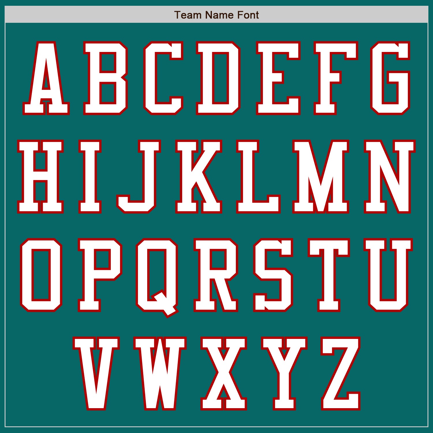 Custom Teal White-Red Authentic Baseball Jersey view 7