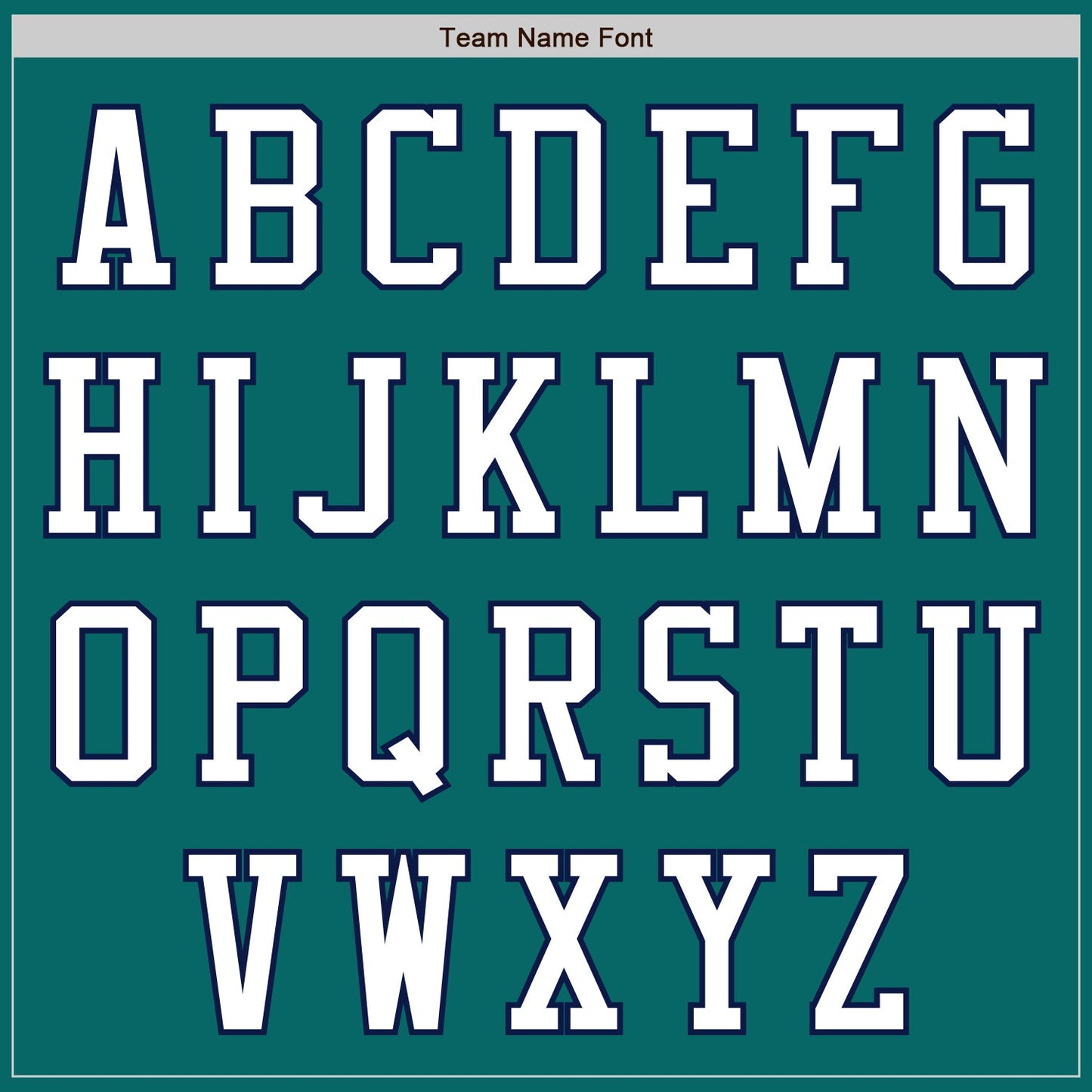 Custom Teal White-Navy Authentic Baseball Jersey view 3