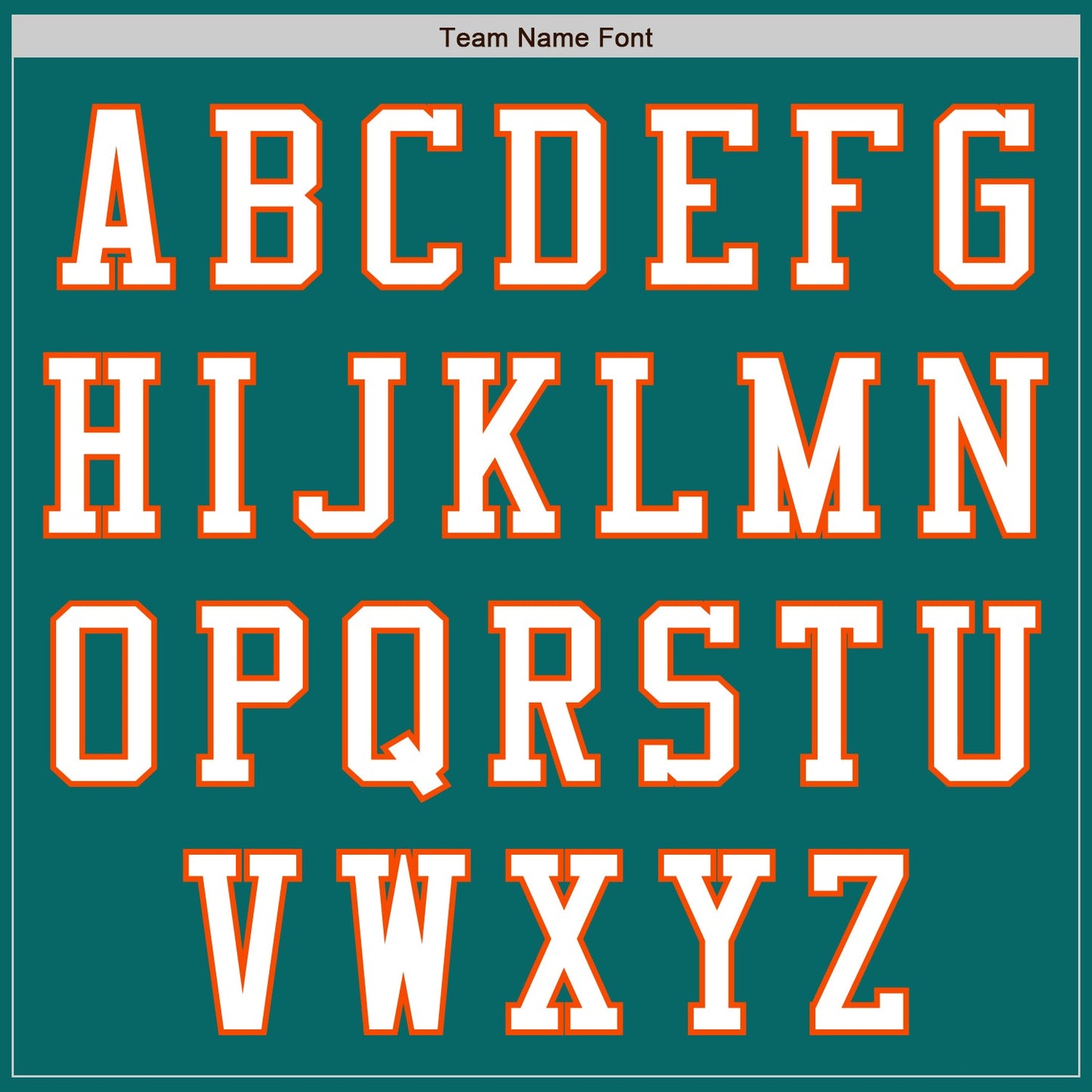 Custom Teal White-Orange Authentic Baseball Jersey view 3
