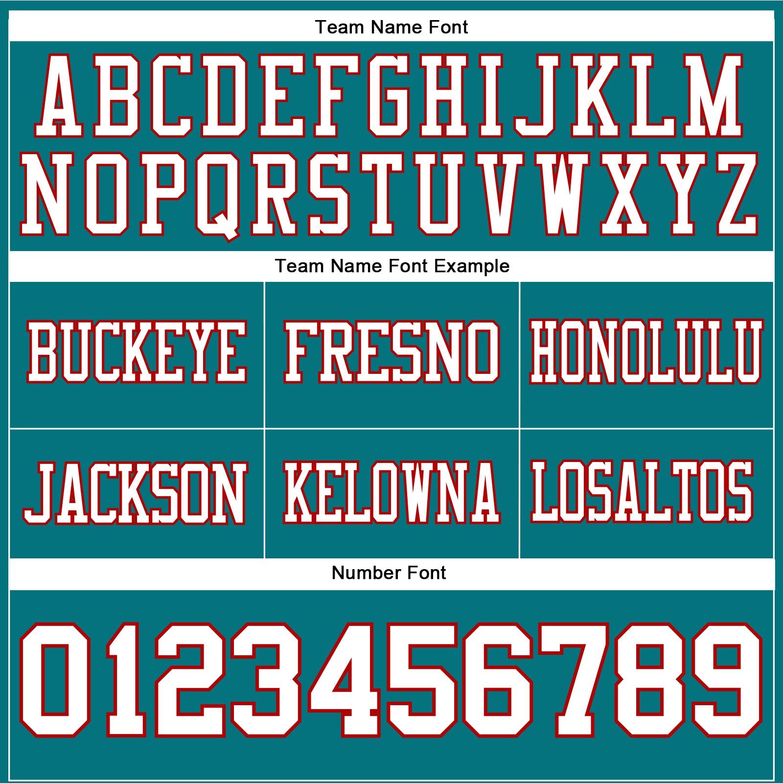 Custom Teal White-Red Authentic Football Jersey view 4