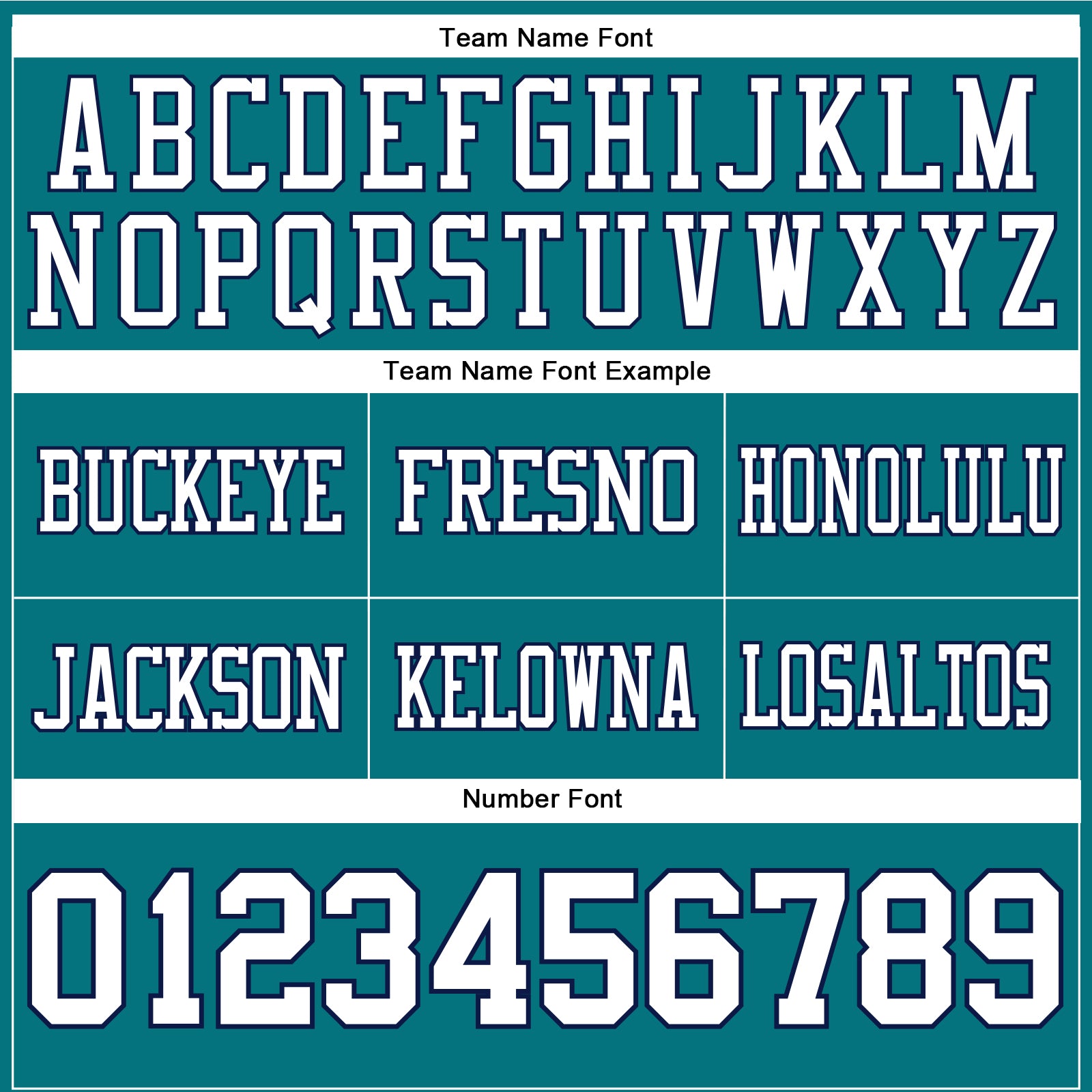 Custom Teal White-Navy Authentic Football Jersey view 4