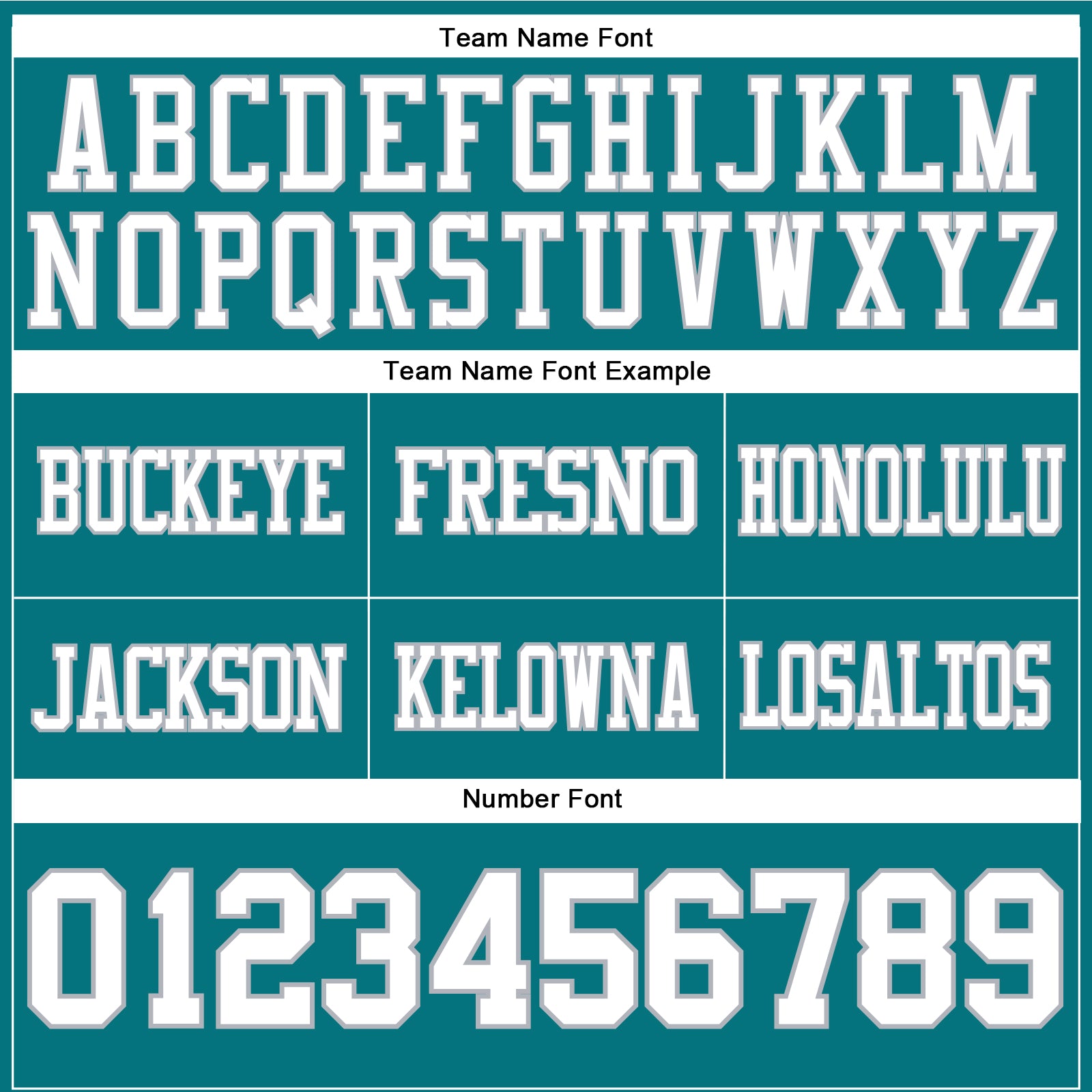 Custom Teal White-Gray Authentic Football Jersey view 4