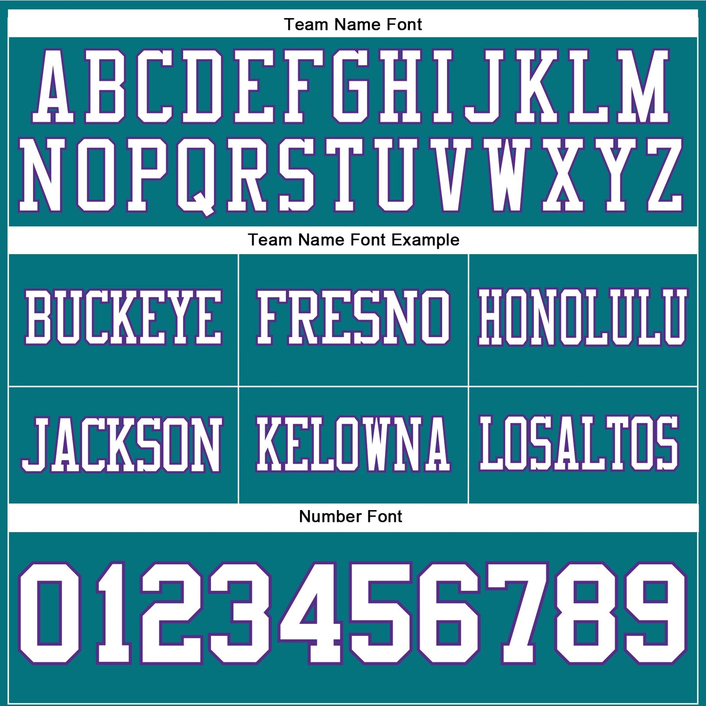Custom Teal White-Purple Authentic Football Jersey view 4