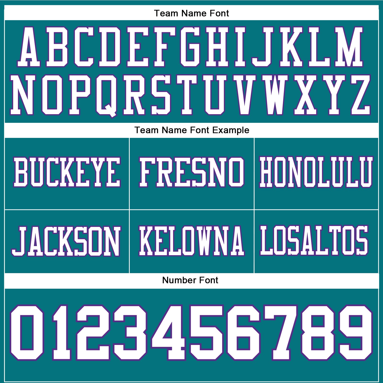 Custom Teal White-Purple Authentic Football Jersey view 4