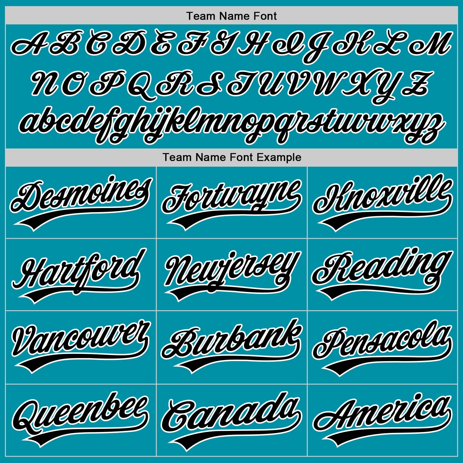 Custom Stitched Teal Black-White Baseball Pullover Sweatshirt Hoodie view 3