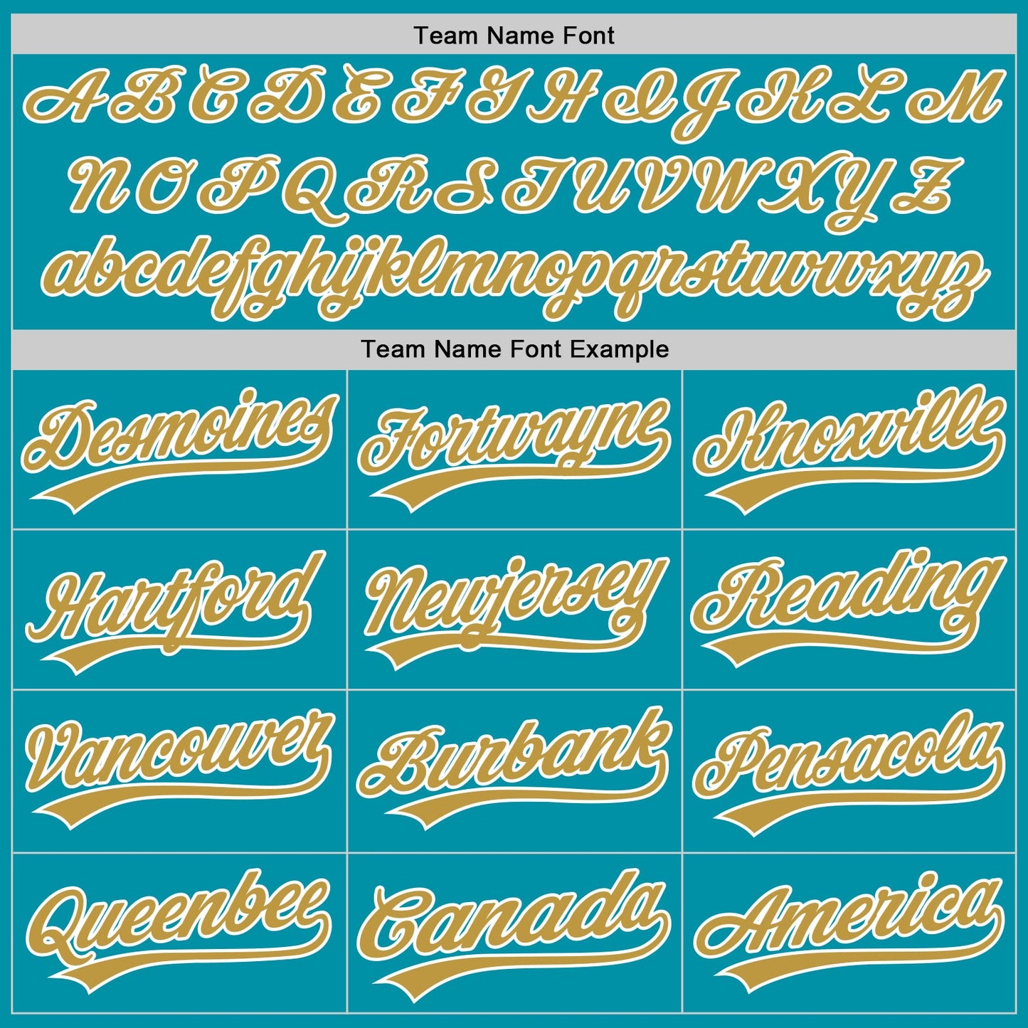 Custom Stitched Teal Old Gold-White Baseball Pullover Sweatshirt Hoodie view 3