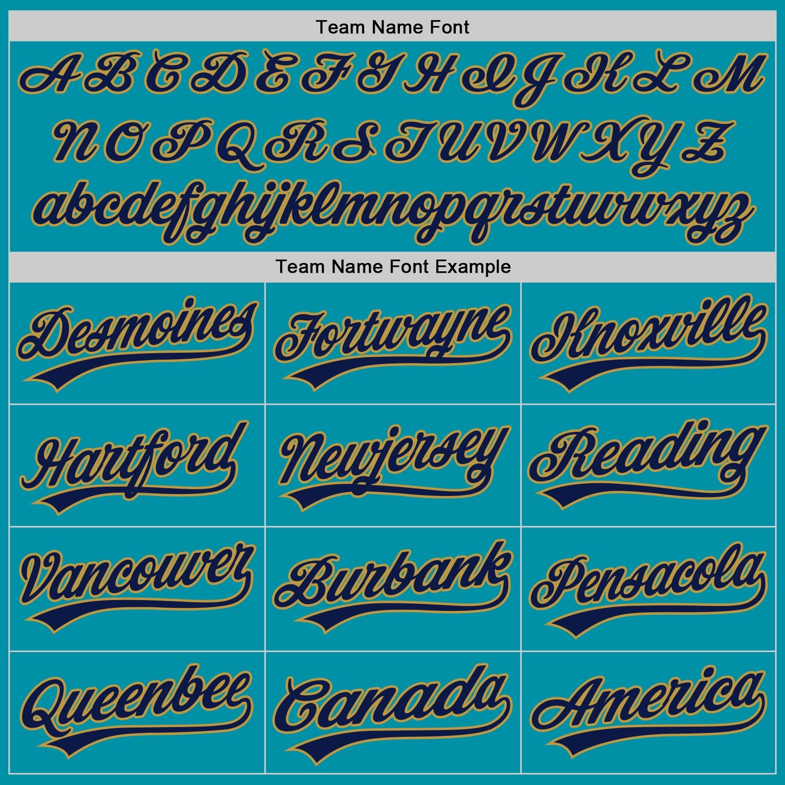 Custom Stitched Teal Navy-Old Gold Baseball Pullover Sweatshirt Hoodie view 3