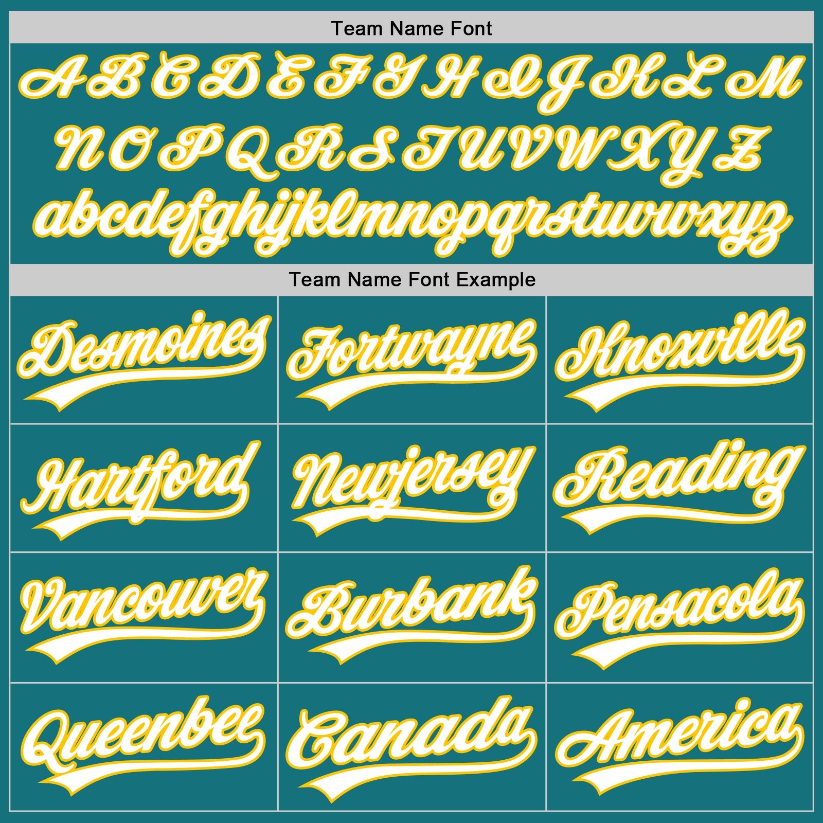 Custom Teal White-Yellow Authentic Baseball Jersey view 4