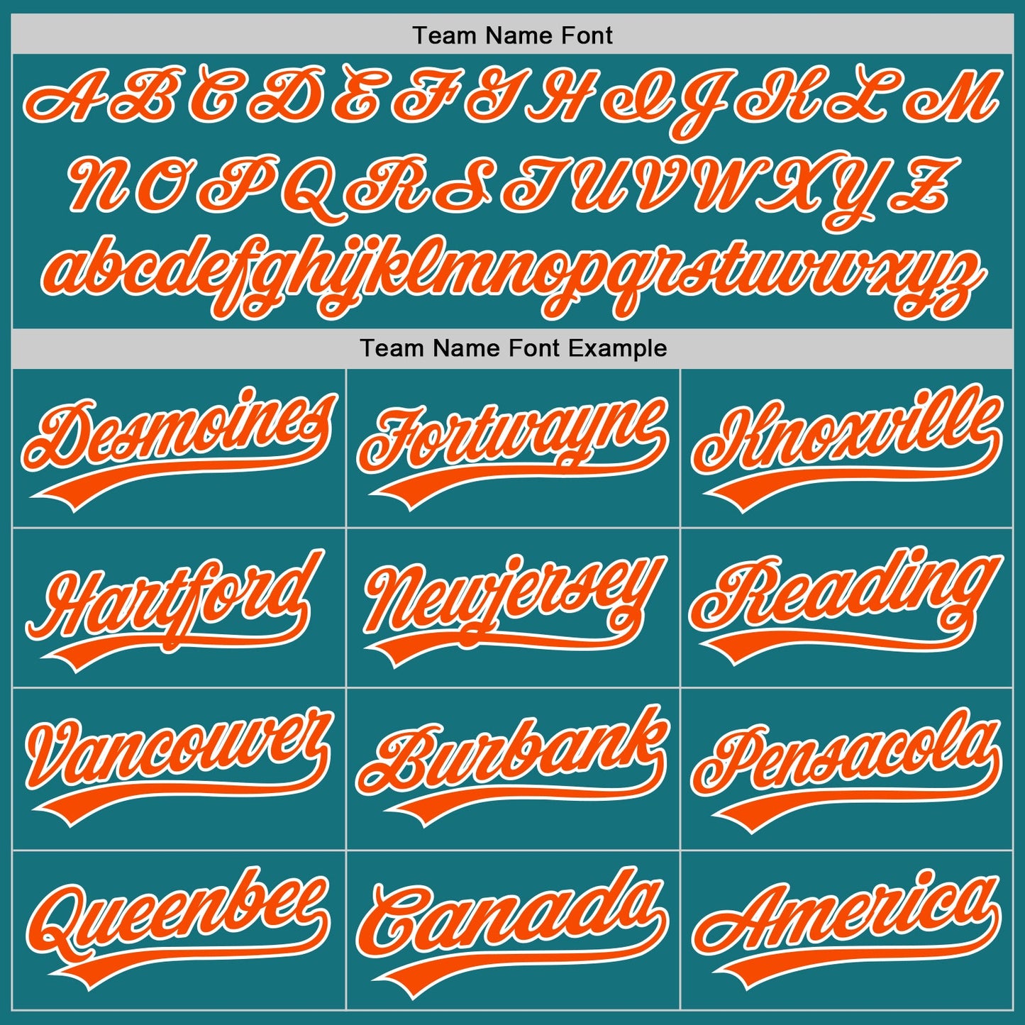 Custom Teal Orange-White Authentic Baseball Jersey view 4