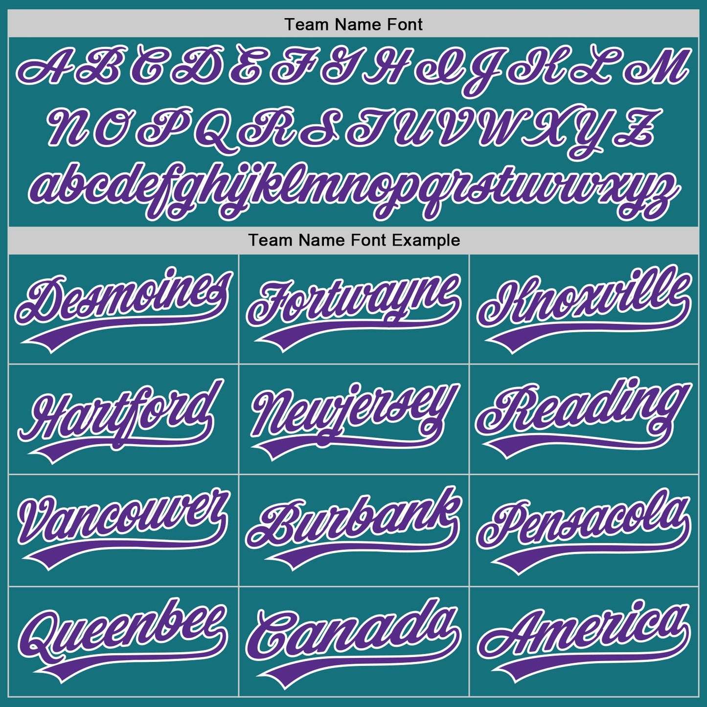 Custom Teal Purple-White Authentic Baseball Jersey view 4