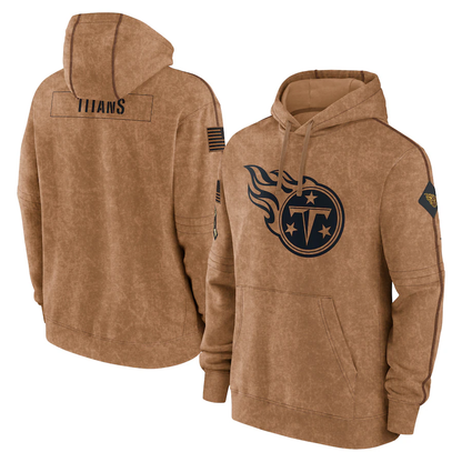 T.Titans 2023 Salute To Service Club Pullover Hoodie Cheap sale Birthday and Christmas gifts Stitched American Football Jerseys - Main View