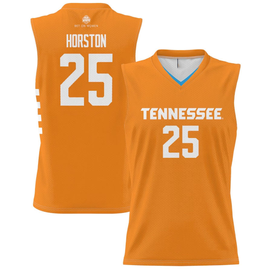 T.Volunteers #25 Jordan Horston GameDay Greats Unisex Lightweight Basketball Alumni Jersey - Orange College Jerseys - Main View