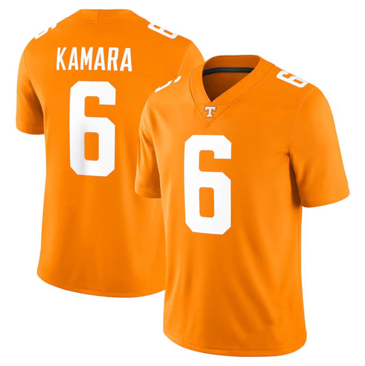 T.Volunteers #6 Alvin Kamara Alumni Game Jersey - Tennessee Orange College Jerseys - Main View