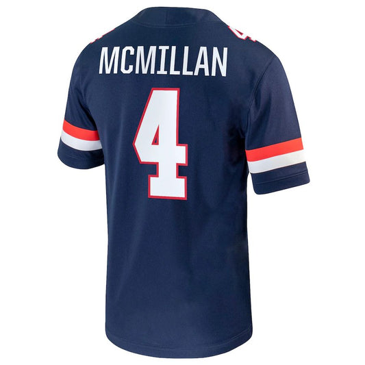 A.Wildcats #4 Tetairoa McMillan NIL Replica Football Jersey Navy Stitched American College Jerseys - Main View
