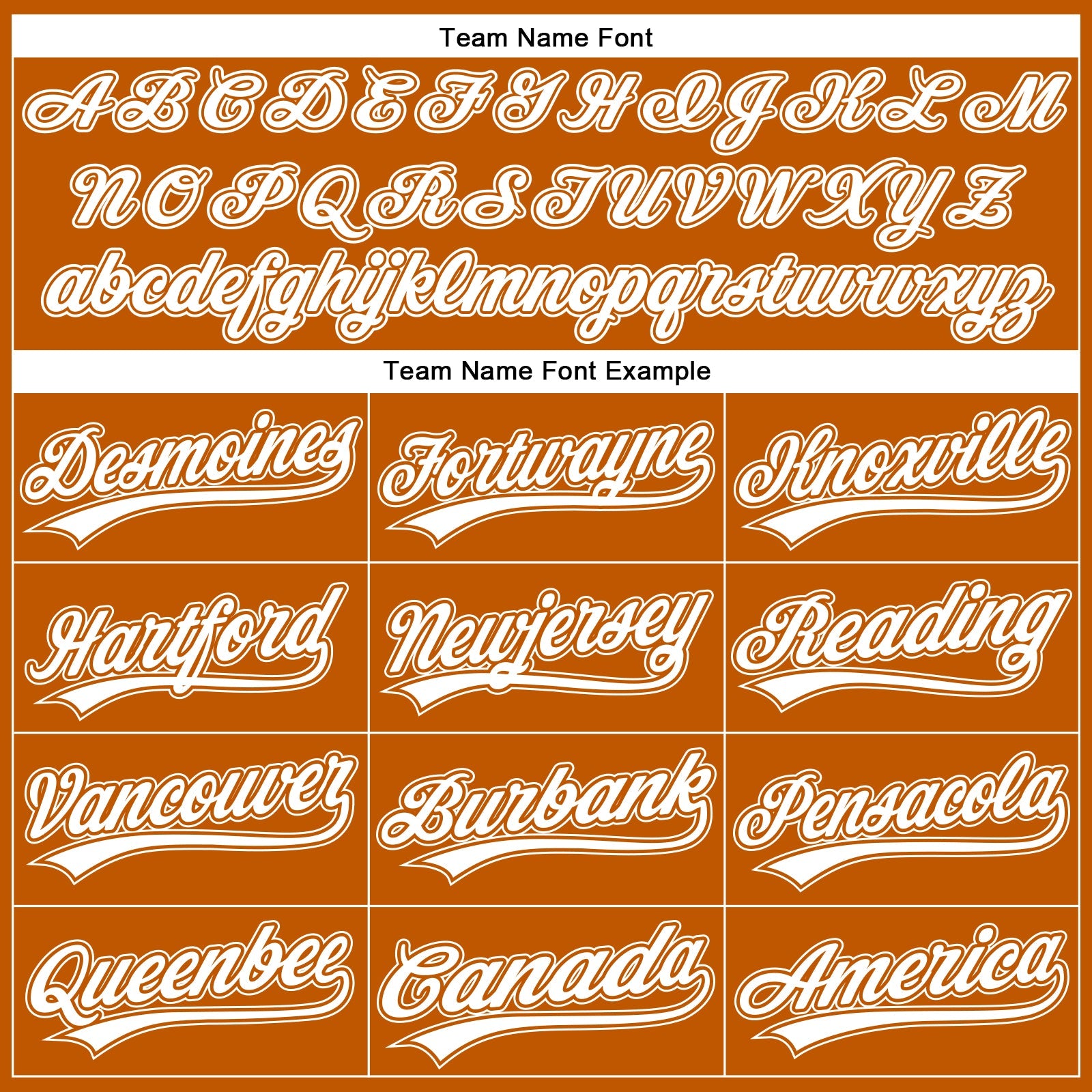 Custom Texas Orange White Authentic Baseball Jersey view 4