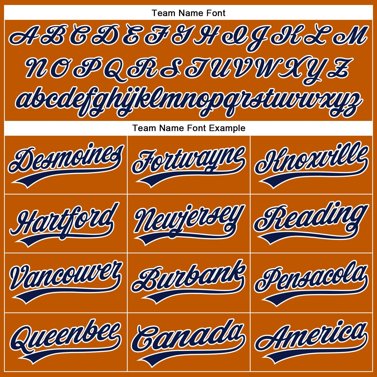 Custom Texas Orange Navy-White Authentic Baseball Jersey view 4