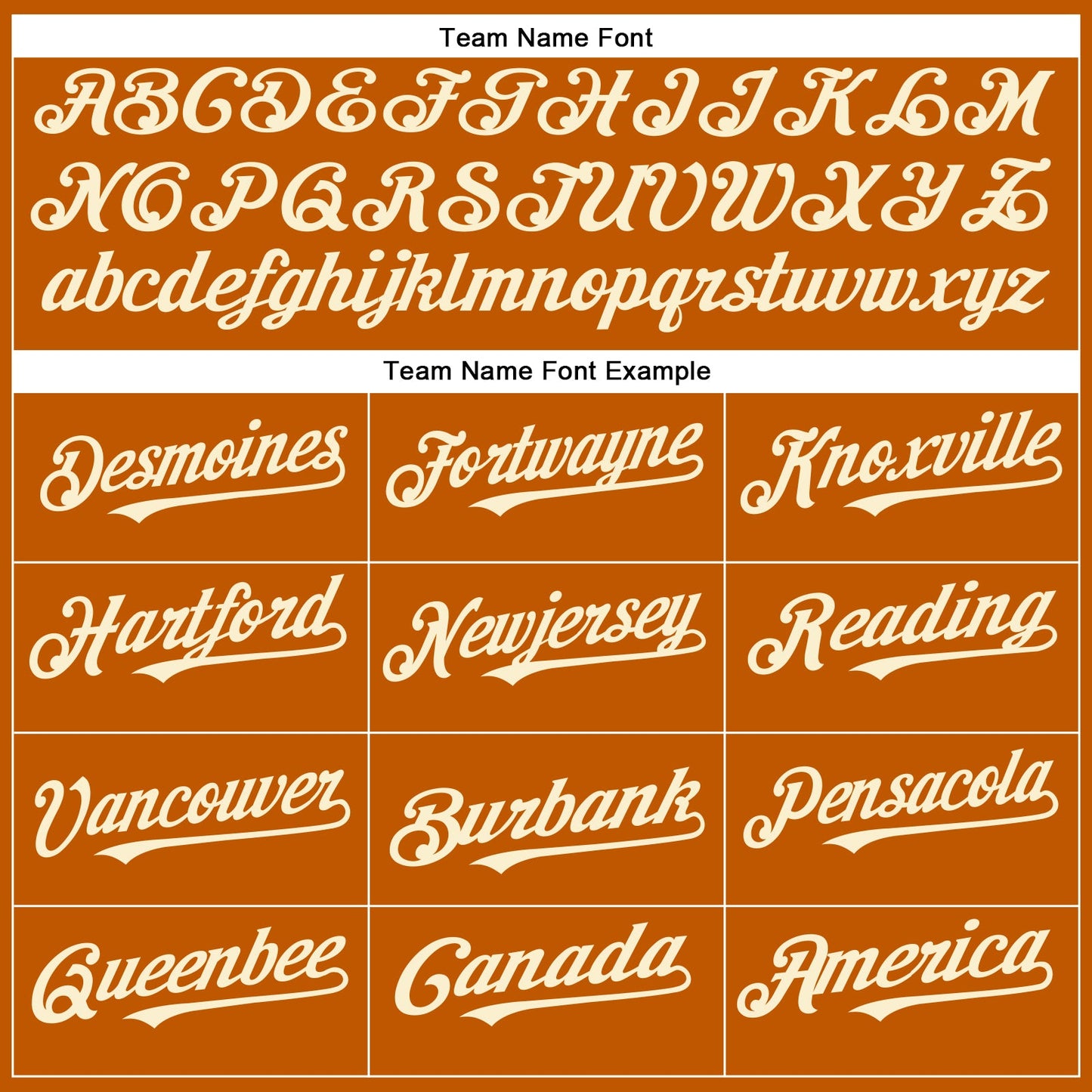 Custom Texas Orange Cream Authentic Baseball Jersey view 4