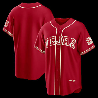Texas Rangers Red 2026 City Connect Stadium Stitched Baseball Jersey - Main View