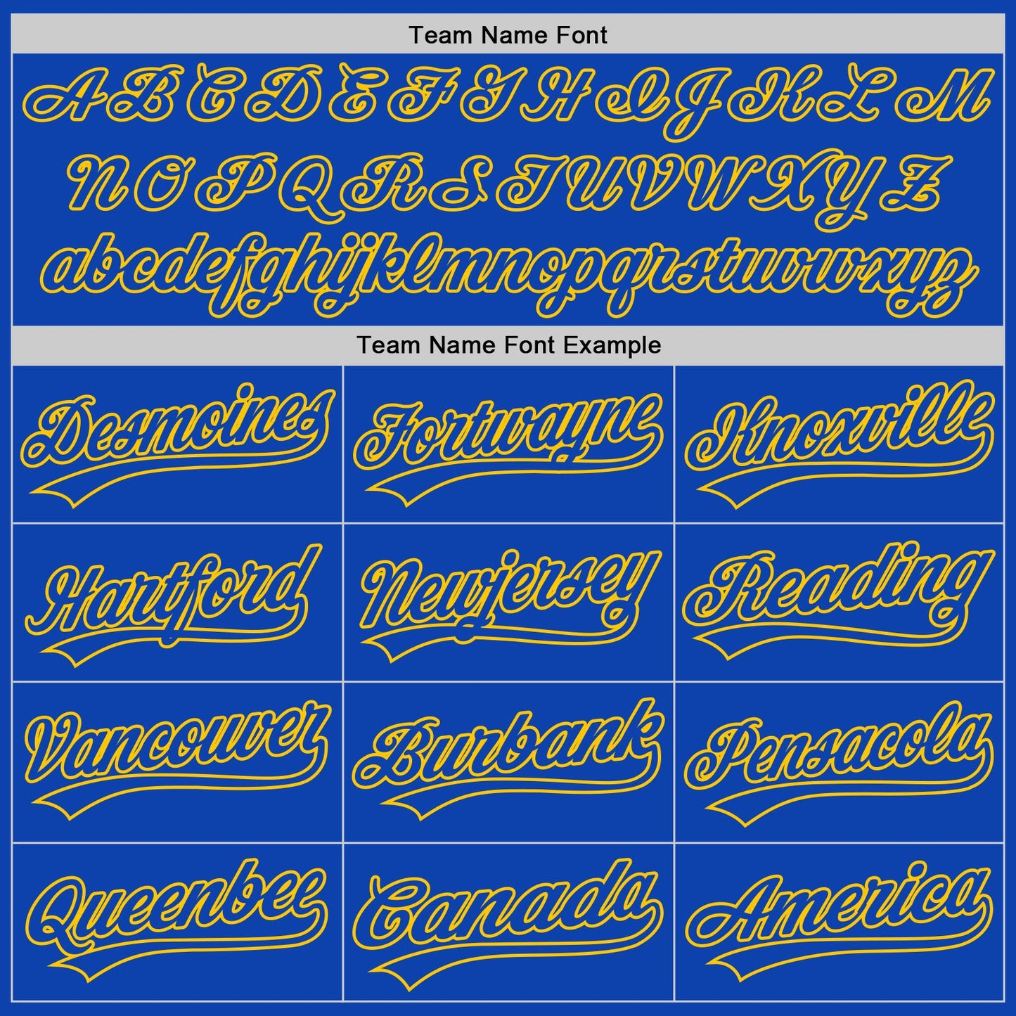 Custom Thunder Blue Yellow Authentic Baseball Jersey view 4