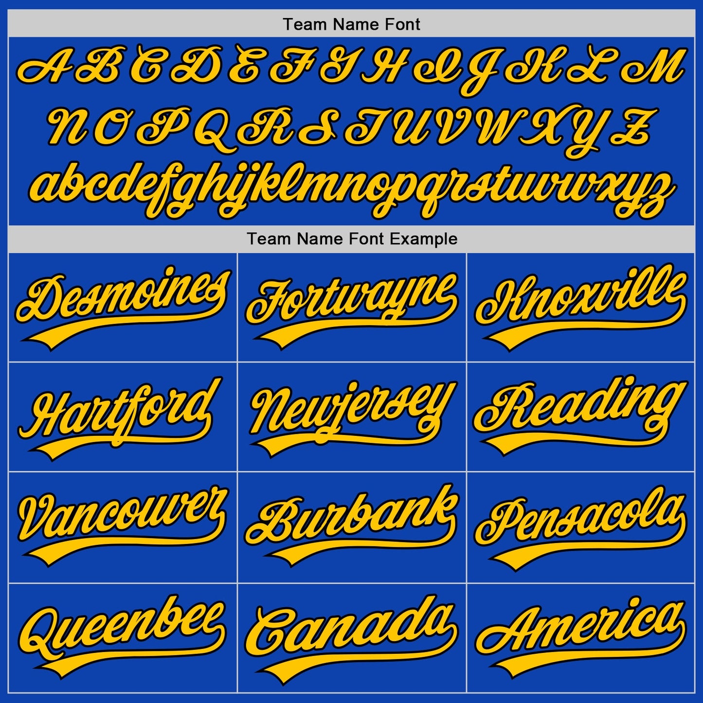 Custom Thunder Blue Yellow-Black Authentic Baseball Jersey view 4