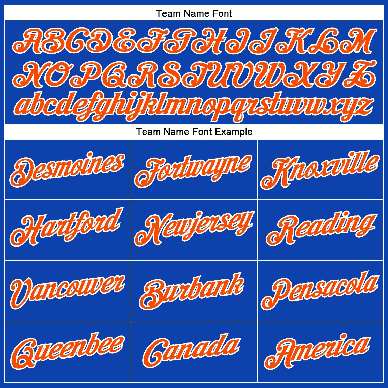 Custom Thunder Blue Orange-White Performance T-Shirt view 3