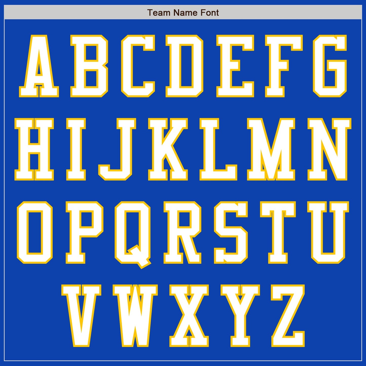 Custom Thunder Blue White-Yellow Authentic Baseball Jersey view 3