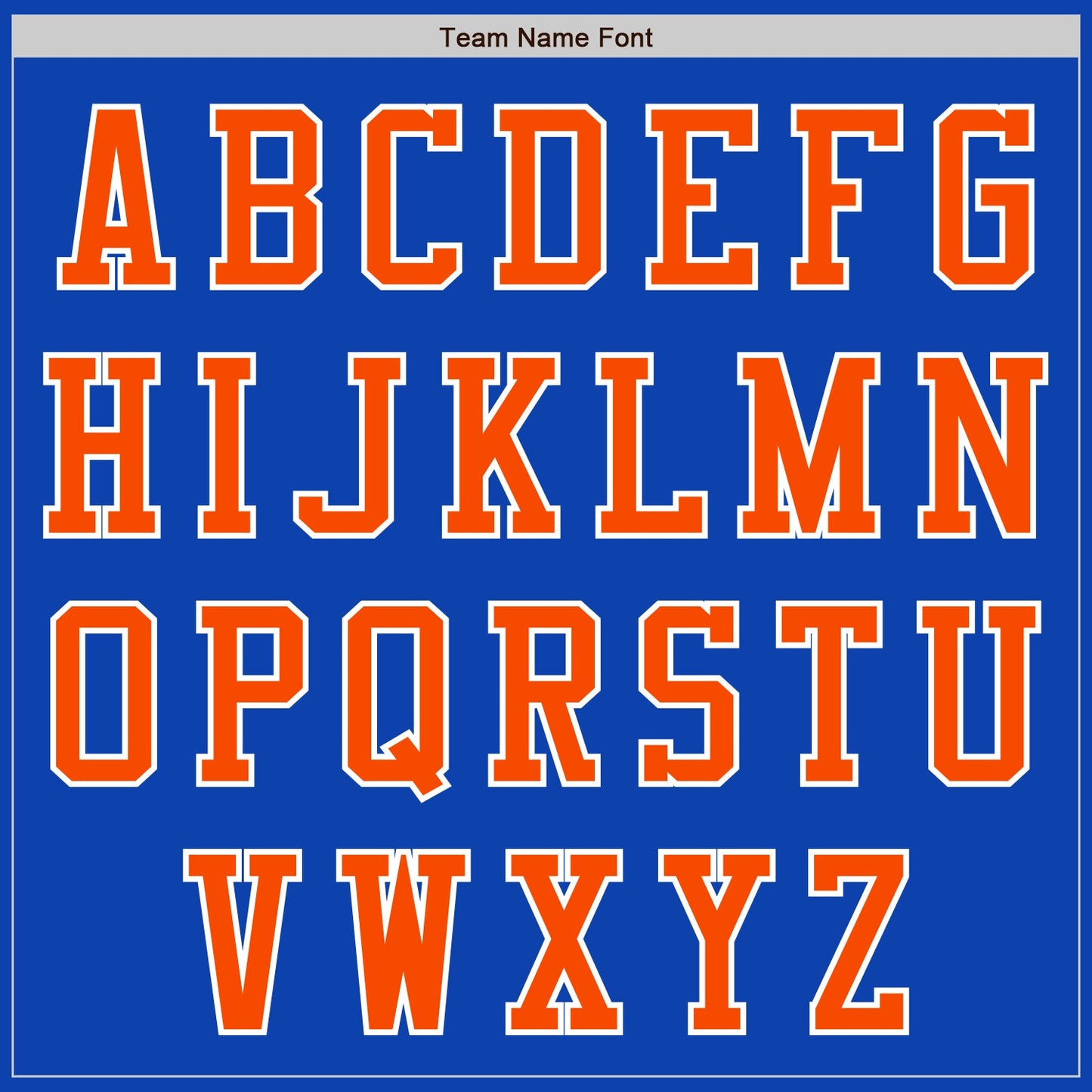 Custom Thunder Blue Orange-White Authentic Baseball Jersey view 7