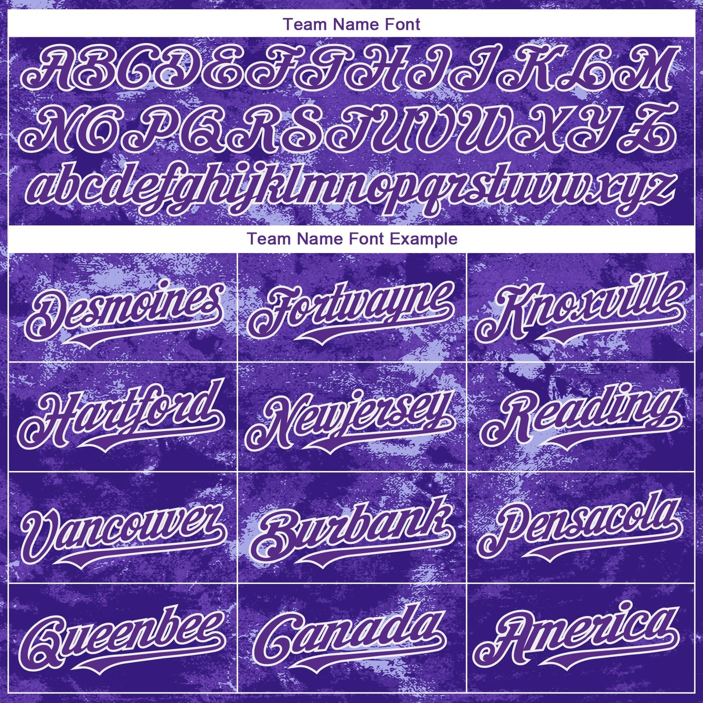 Custom Tie Dye Purple-White Authentic Baseball Jersey view 4