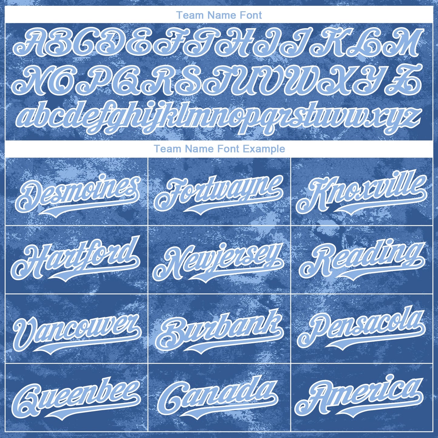 Custom Tie Dye Light Blue-White Authentic Baseball Jersey view 4