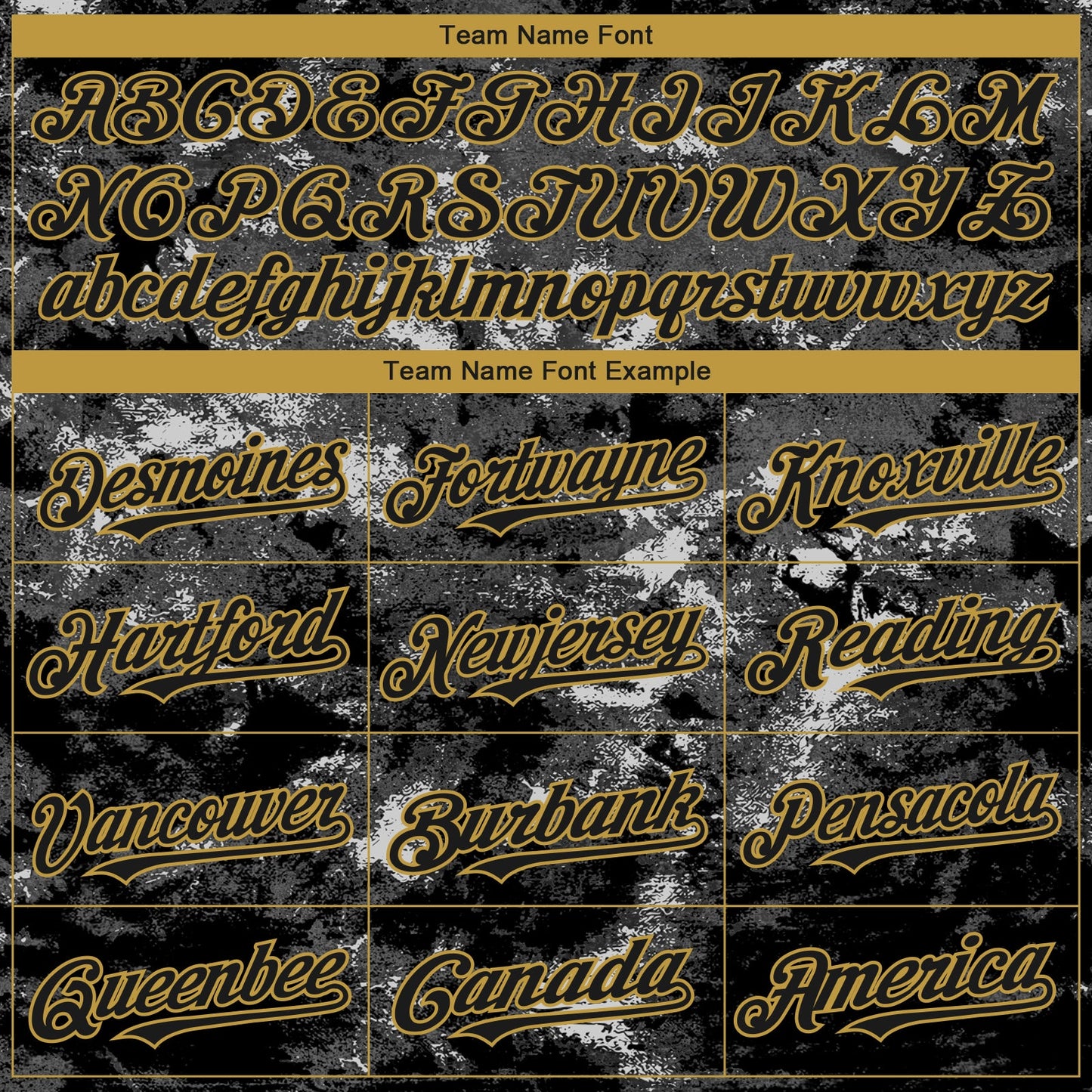 Custom Tie Dye Black-Old Gold Authentic Baseball Jersey view 4