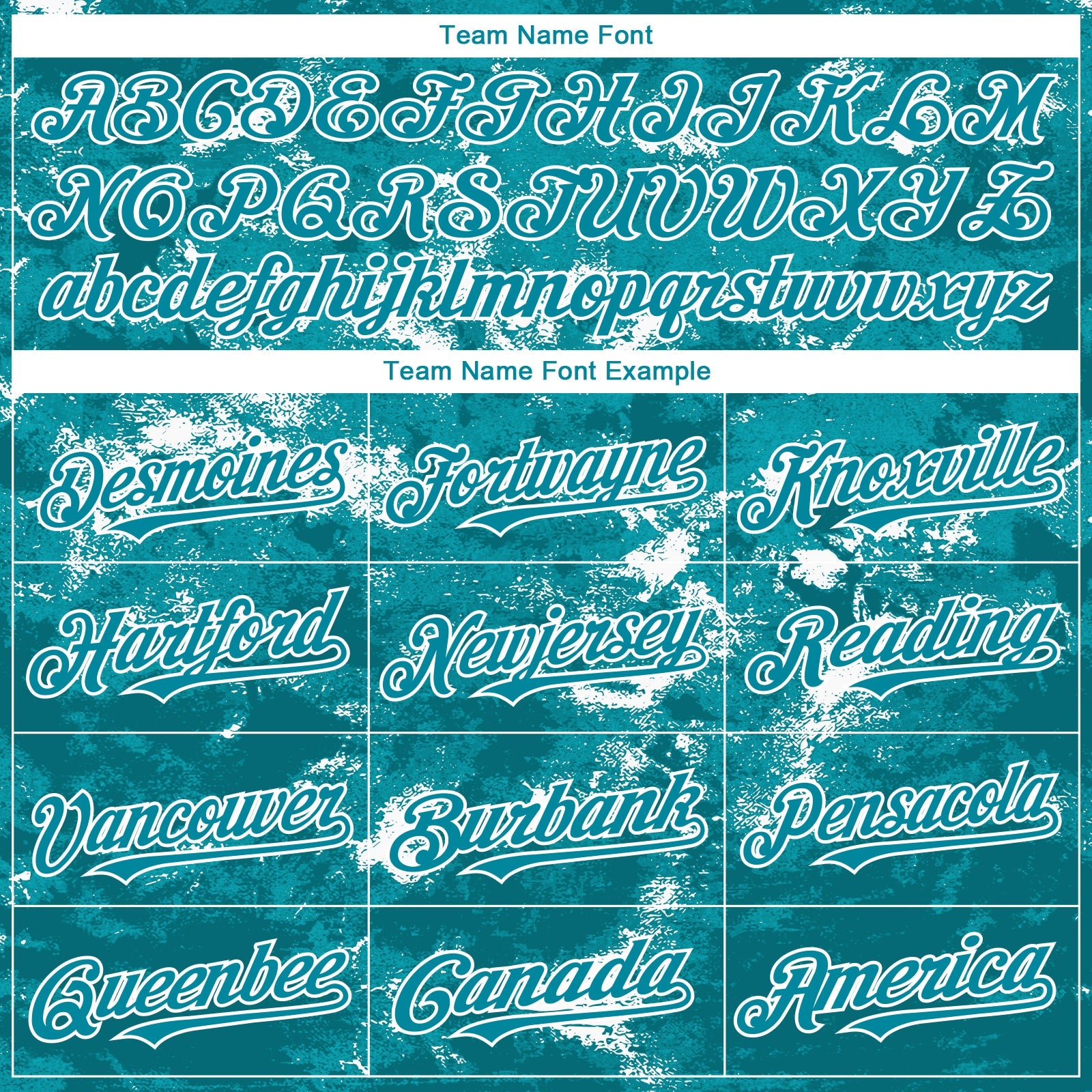 Custom Tie Dye Teal-White Authentic Baseball Jersey view 4