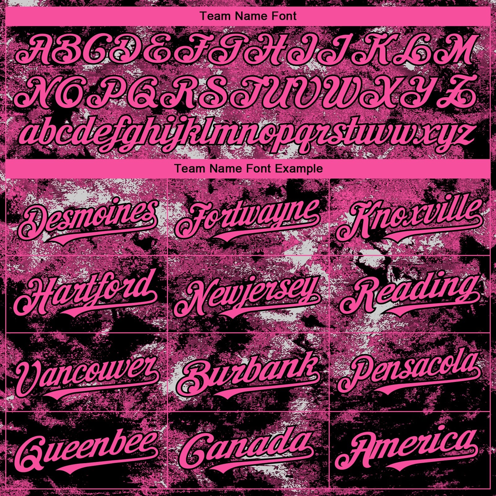 Custom Tie Dye Pink-Black Authentic Baseball Jersey view 4