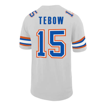F.Gators #15 Tim Tebow Jordan Brand Ring of Honor Untouchable Replica Jersey White Stitched American College Jerseys - Main View