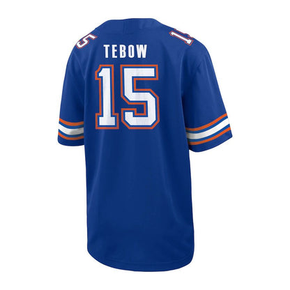 F.Gators #15 Tim Tebow Jordan Brand Ring of Honor Untouchable Replica Jersey Royal Stitched American College Jerseys - Main View
