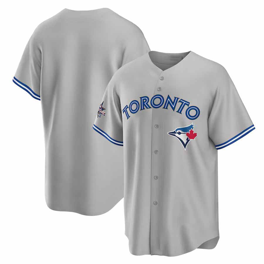 Toronto Blue Jays 2025 All-Star Game Away Replica Jersey - Gray Baseball Jersey - Main View