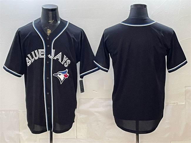 Toronto Blue Jays Blank 2026 Fashion Replica Black Out Stitched Baseball Jersey - Main View