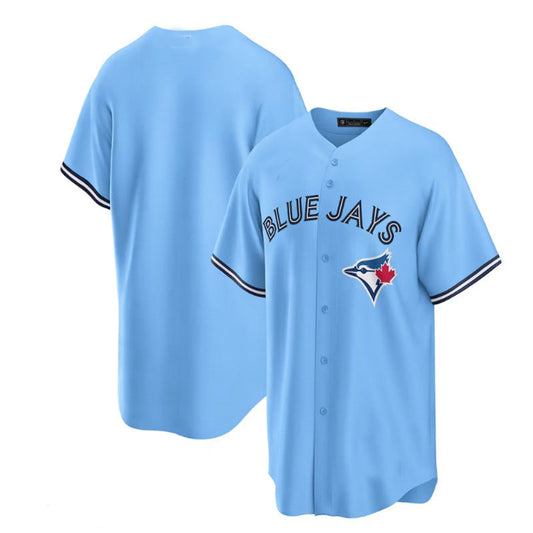 Toronto Blue Jays Alternate Replica Team Jersey - Powder Blue Baseball Jerseys - Main View