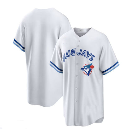 Toronto Blue Jays Home Cooperstown Collection Team Jersey - White Baseball Jerseys - Main View