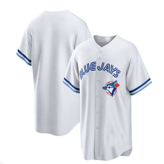 Toronto Blue Jays Home Cooperstown Collection Team Jersey - White Baseball Jerseys - Main View