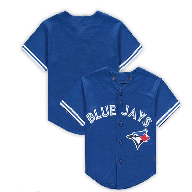 Toronto Blue Jays Preschool Alternate Replica Team Jersey - Royal Baseball Jerseys - Main View