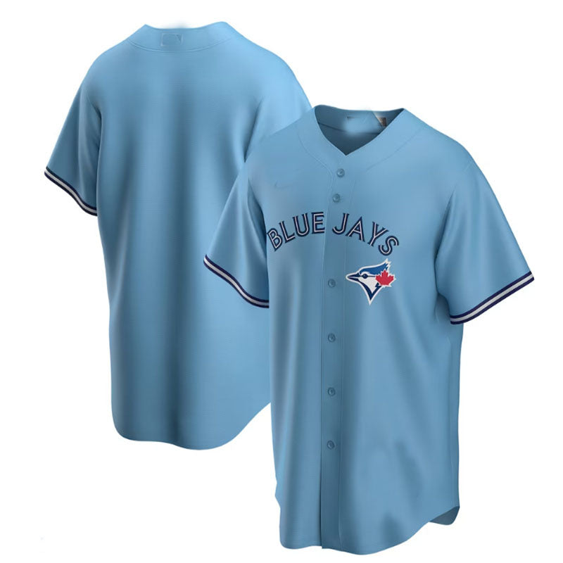 Toronto Blue Jays Alternate Replica Team Jersey - Powder Blue Baseball Jerseys - Main View