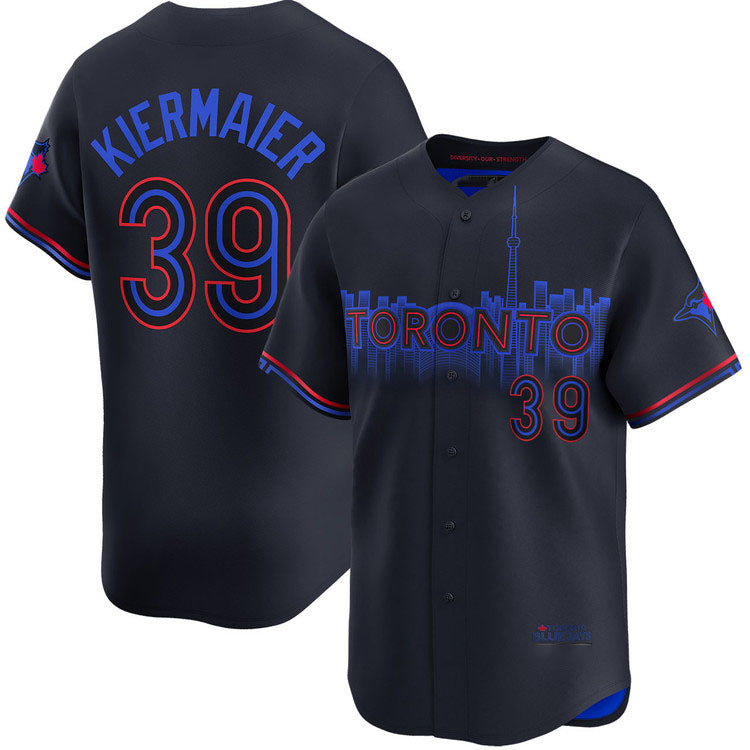 Toronto Blue Jays #39 Kevin Kiermaier City Connect Limited Jersey Baseball Jersey - Main View