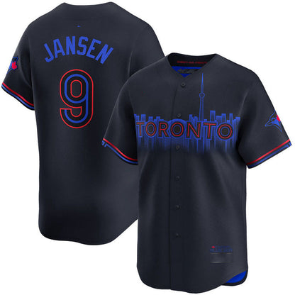 Toronto Blue Jays #9 Danny Jansen City Connect Limited Jersey Baseball Jersey - Main View