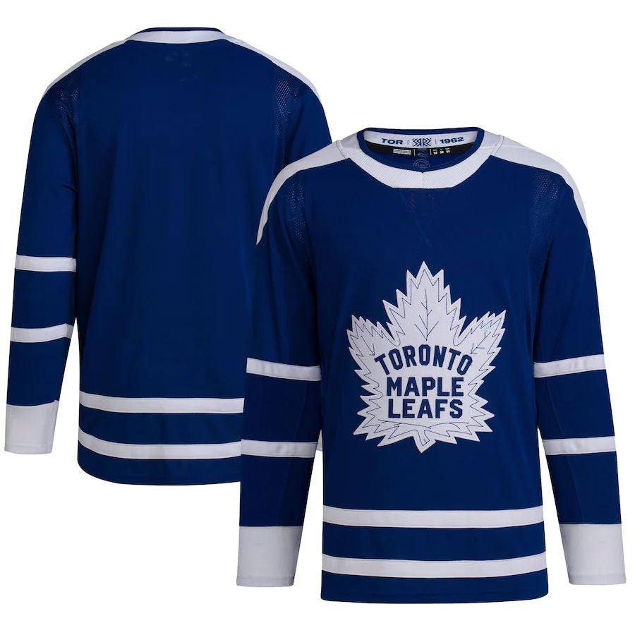 T.Maple Leafs Reverse Retro 2.0 Authentic Blank Jersey Royal Stitched American Hockey Jerseys - Main View