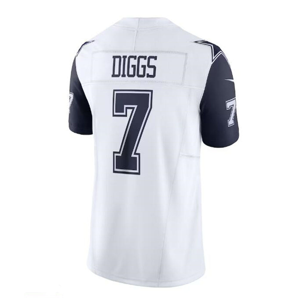 D.Cowboys #7 Trevon Diggs Vapor F.U.S.E. Limited Jersey - Navy Stitched American Football Jerseys - Main View